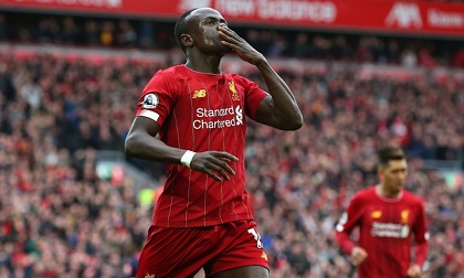 Sadio Mane nhiễm nCoV