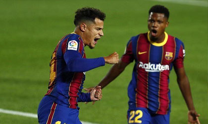 Messi tịt ngòi, Coutinho giúp Barca thoát thua trước Sevilla