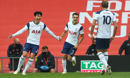 MU thảm bại lịch sử tại Old Trafford: Martial nhận thẻ đỏ, Tottenham vùi dập Quỷ đỏ bằng ván đấu tennis
