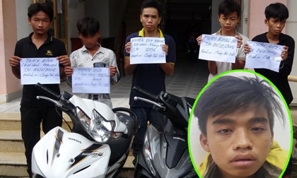 'Tướng cướp' 16 tuổi cầm đầu băng nhóm chém người, cướp xe ở Sài Gòn