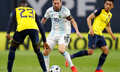 Messi ghi bàn duy nhất, Argentina thắng trận ra quân ở vòng loại World Cup 2022