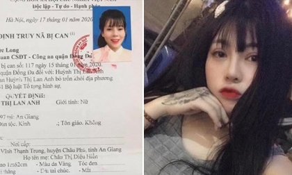 Truy nã 'hot girl' liên quan vụ 21 người cư trú trái phép