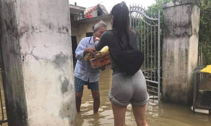Thủy Tiên: Tiền ủng hộ lên tới 60 tỉ, chân nổi ghẻ, lại tiếp tục lao vào vùng lũ