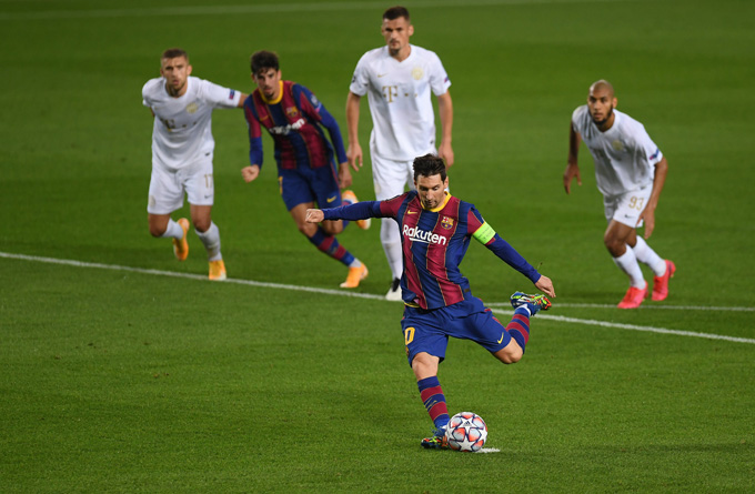 Messi lập liên tiếp những kỷ lục sau chiến thắng tưng bừng của Barca