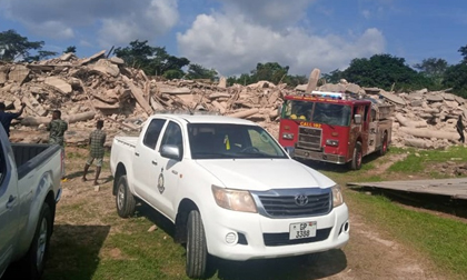 Sập nhà thờ ở Ghana, 18 người thiệt mạng