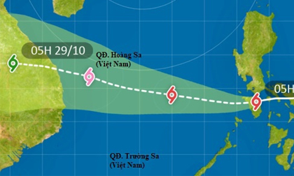 Bão số 9 có thể gây ra gió mạnh tới cấp 13-14, nhiều khả năng là cơn bão mạnh nhất từ đầu năm đến nay