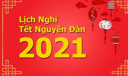 Trình Thủ tướng phương án nghỉ Tết Nguyên đán 7 ngày liên tục
