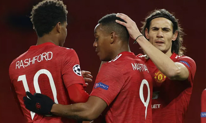 Rashford lập hat-trick vàng, Man United vùi dập 'bò đỏ' RB Leipzig