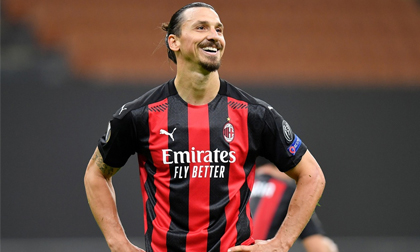 Ibrahimovic sút hỏng 11 m trong trận thắng 3-0 của AC Milan