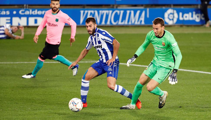 Griezmann thông nòng, Barca vẫn bị cầm chân trong thế hơn người