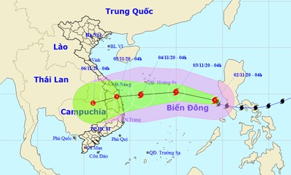 Chuyên gia: Siêu bão Goni - mạnh nhất năm 2020 giảm cấp khi tác động đến Việt Nam nhưng vẫn gây mưa lớn