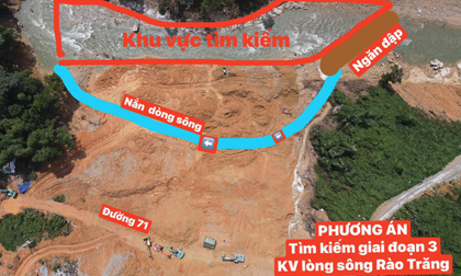 Phương án mới tìm kiếm 12 công nhân thủy điện Rào Trăng 3 còn mất tích