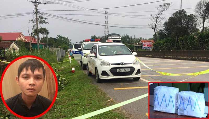 '. Liều lĩnh vận chuyển 2kg ma túy đá bằng taxi từ Nghệ An vào Đà Nẵng tiêu thụ .'