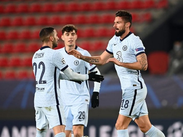 Giroud tỏa sáng phút bù giờ, Chelsea sớm giành vé vào vòng 1/8 Champions League - 1 Giroud tỏa sáng phút bù giờ, Chelsea sớm giành vé vào vòng 1/8 Champions League - 1