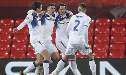 Ghi 2 bàn trong 3 phút, Atalanta thắng sốc Liverpool ở Anfield