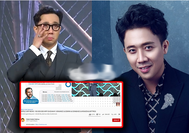 Nóng: Kênh YouTube của Trấn Thành bị hack, phát livestream về Bitcoin với hơn 100.000 lượt xem