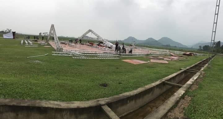 Hé lộ hình ảnh đầu tiên về đám cưới Công Phượng tại Nghệ An, dân tình trầm trồ về độ hoành tráng - 1
