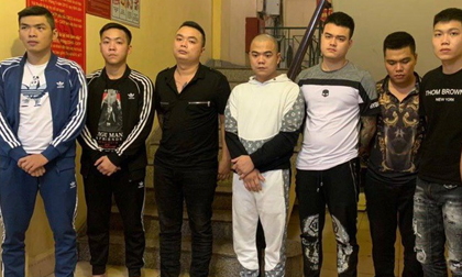 Hà Nội: Ổ nhóm cho vay nặng lãi 'khủng' bị cảnh sát bắt giữ
