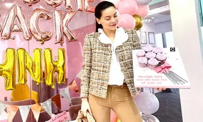 Hà Hồ khoe ảnh bắt đầu đi làm sau 1 tháng sinh con, vóc dáng và đôi chân dài miên man gây sốt