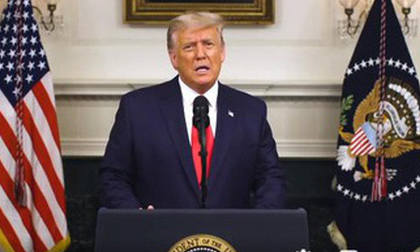 Tổng thống Trump bất ngờ có bài phát biểu quan trọng dài 46 phút