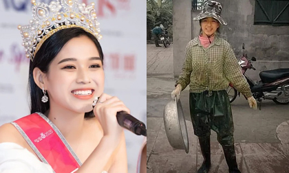 Tân Hoa hậu Đỗ Thị Hà bật khóc khi nói về bức ảnh lấm lem bùn đất lan truyền trên MXH