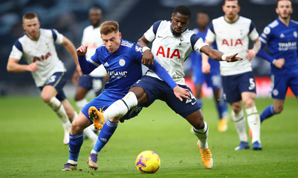 Quật ngã chủ nhà Tottenham, Leicester đòi ngôi nhì Ngoại hạng Anh