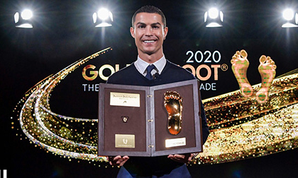 Ronaldo 'trình làng' danh hiệu cá nhân mới nhất