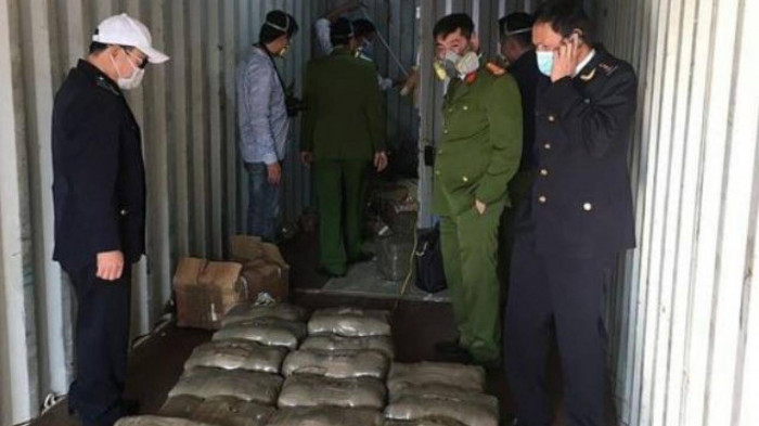 Chặn đứng 665 kg ma túy giấu trong container định tuồn qua cảng Hải Phòng