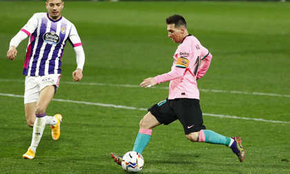Messi ghi bàn thứ 644, Barcelona giành chiến thắng 3 sao