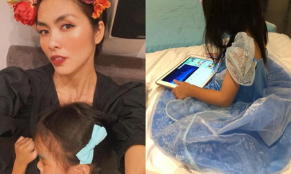 Hà Tăng tự hào khoe con gái 3 tuổi đã bộc lộ năng khiếu nghệ thuật