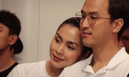 Khoảnh khắc Hà Tăng tựa đầu vào vai Louis Nguyễn gây sốt, nhìn nụ cười ấm áp đủ hiểu hạnh phúc ra sao