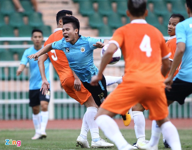 CLB Hà Nội hòa 3-3 trước tân binh V.League - 1