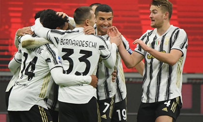 Juventus chấm dứt mạch bất bại của Milan