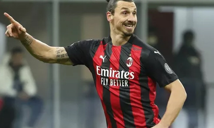 'Thánh' Ibrahimovic tái xuất, AC Milan thống trị Serie A