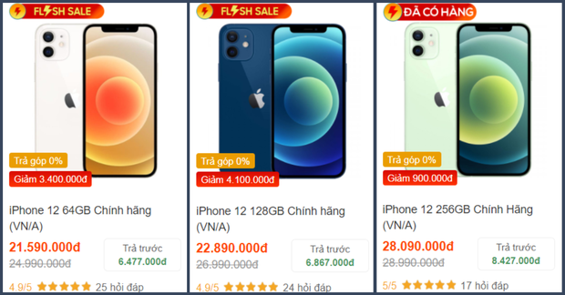 Săm soi giá iPhone 12 những ngày cận Tết: 12 mini giảm giá cực sâu, 12 Pro Max hạ nhiệt - 4
