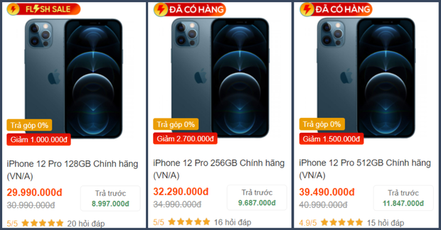 Săm soi giá iPhone 12 những ngày cận Tết: 12 mini giảm giá cực sâu, 12 Pro Max hạ nhiệt - 5