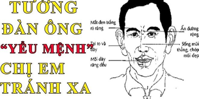 Tướng người dễ đau ốm yểu mệnh