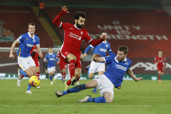 Quật ngã Liverpool ở Anfield, Brighton gây sốc sân cỏ Ngoại hạng Anh - Ảnh 1.