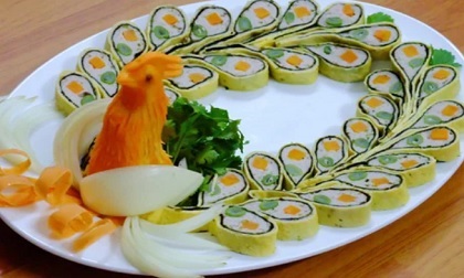 Cách làm món chả phượng đơn giản mà đẹp lung linh cho mâm cỗ ngày Tết