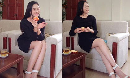 Khoe ảnh về quê ăn Tết, Đỗ Thị Hà 'đốn tim' fan bằng nhan sắc xinh đẹp và đôi chân dài 1m11 cực phẩm