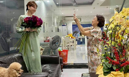 Chỉ 1 chi tiết trong ngày đầu năm, Hari Won đã chứng minh được mối quan hệ với mẹ chồng