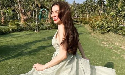 Khoe ảnh 'trốn con' đi chơi đầu năm, Hà Hồ bị bị chê chỉnh ảnh quá đà khiến tay dài cả mét