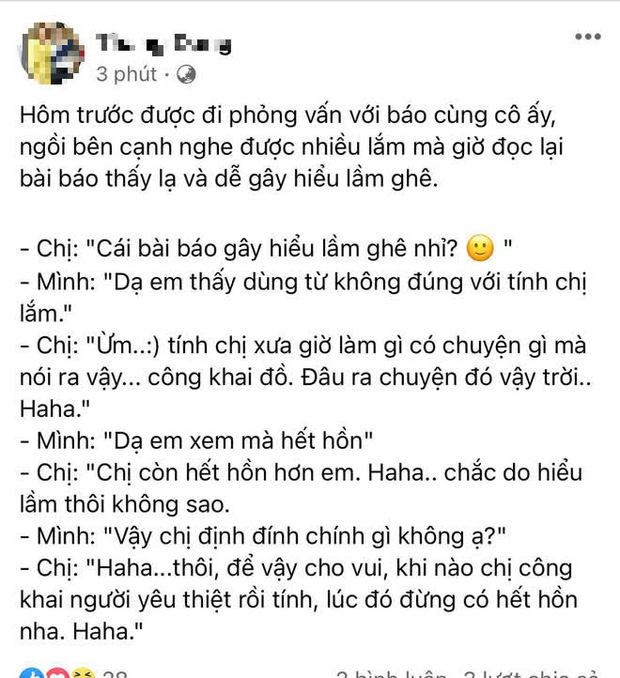 Lú toàn tập phản ứng của Mỹ Tâm sau tin xác nhận hẹn hò Mai Tài Phến: 'Đâu ra chuyện đó vậy trời, khi nào công khai người yêu thiệt rồi tính'