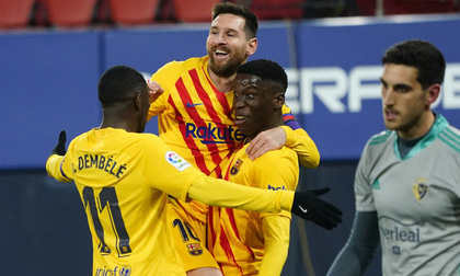Messi siêu kiến tạo, sao 18 tuổi lập đại công cho Barcelona