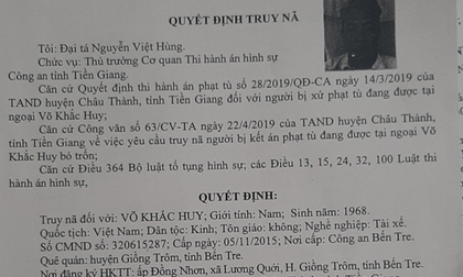 Truy nã đối tượng chiếm đoạt hơn 2.000 thùng bia