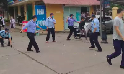 Bảo vệ đánh người nhà bệnh nhân khi mâu thuẫn nhắc đeo khẩu trang