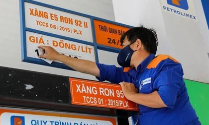 15h chiều nay, giá xăng dầu tiếp tục tăng mạnh