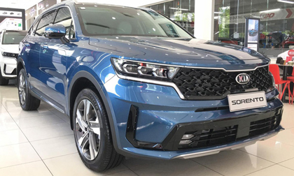 4 mẫu xe tân vương doanh số tại Việt Nam đầu năm 2021: Sorento gây bất ngờ