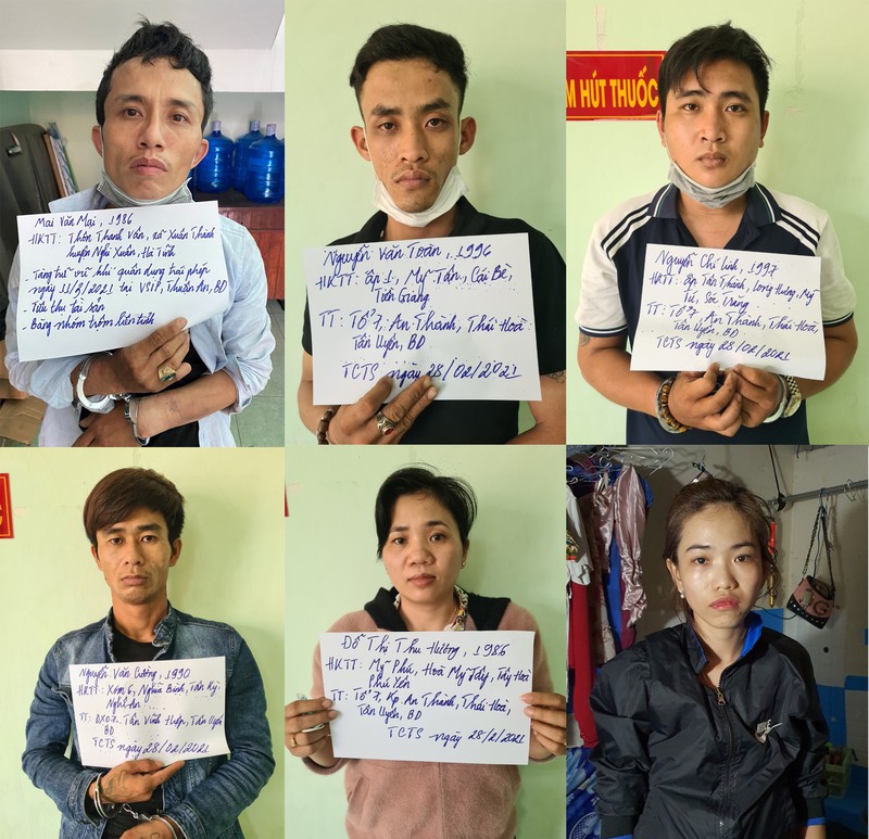 Băng trộm liên tỉnh cất cả 'hàng nóng' sẵn sàng bắn trả cảnh sát