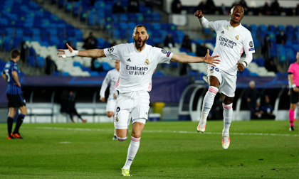 Cản bước 'ngựa ô' Atalanta, Real Madrid vào tứ kết Champions League